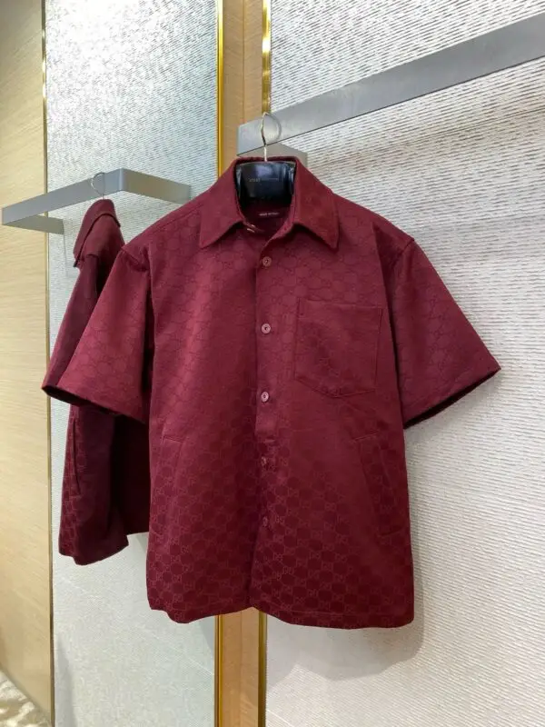 GUCCI Tattva Carmine Pure Silk Shirt