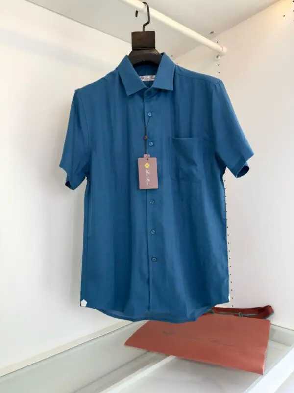 LORO PIANA Solid Fit Shirt