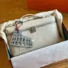 LORO PIANA Ostrich Leather L19 Super Bag