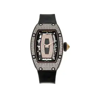 Richard Mille RM 07-01 'Ladies' Rose Gold Carbon-TPT Diamond Bezel