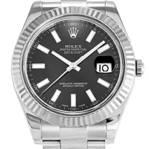 Rolex Datejust Black Dial 116334 41 mm