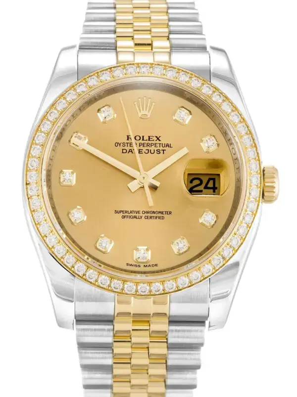 Rolex Datejust Champagne Dial 116243 36 mm