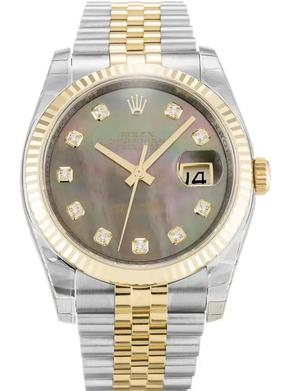 Rolex Datejust Mother of Pearl - Black Dial 116233 36 mm