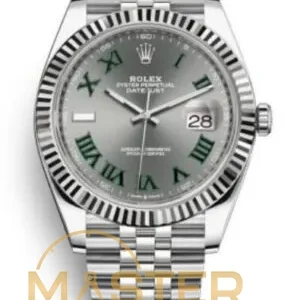 2023 Rolex Datejust 41 Wimbledon Fluted Jubilee - copywatchesdubai.com