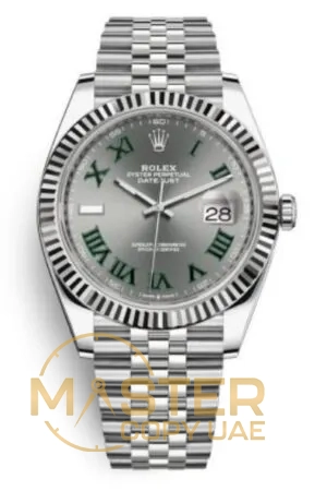 2023 Rolex Datejust 41 Wimbledon Fluted Jubilee - copywatchesdubai.com
