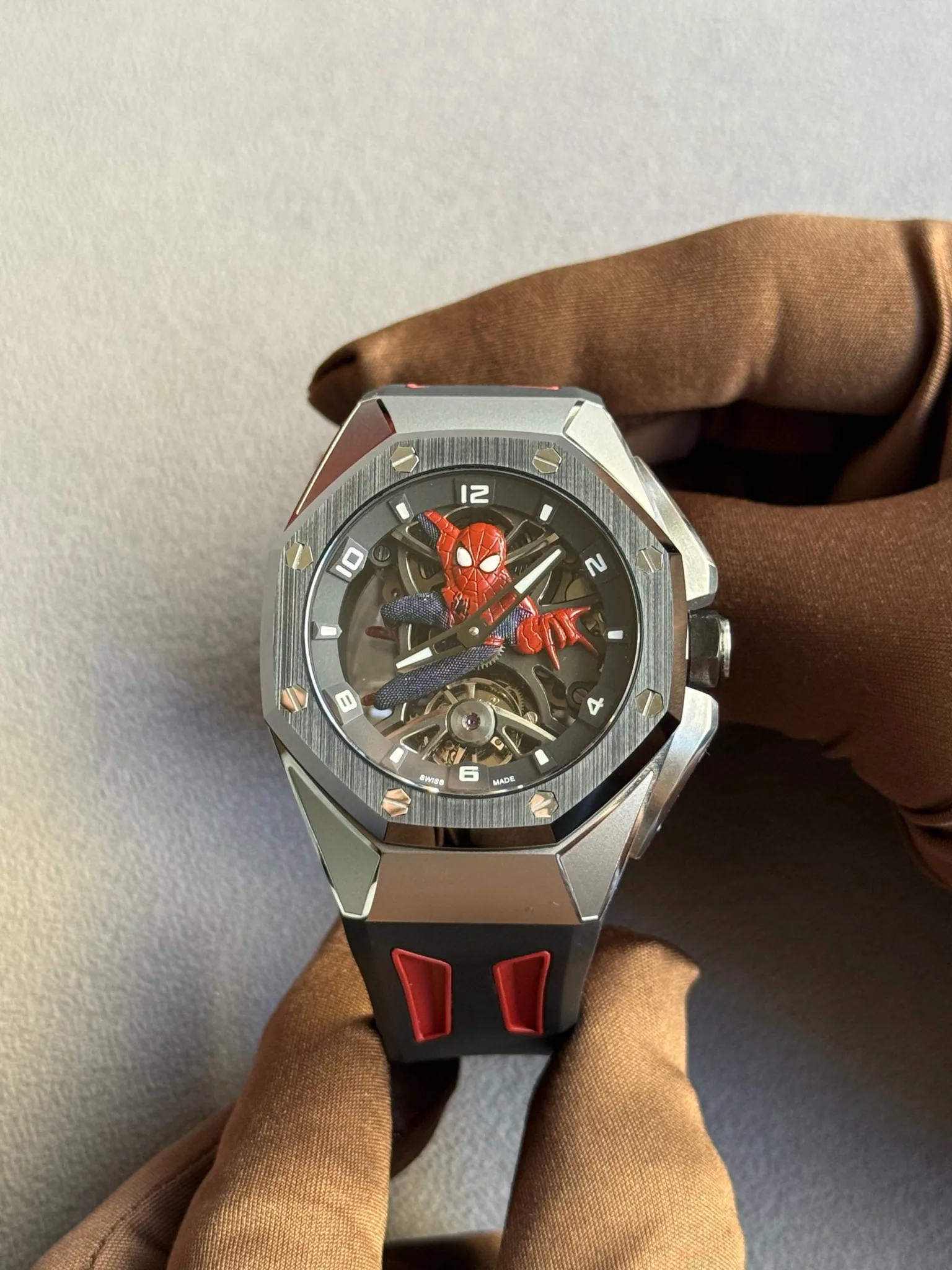 Audemars Piguet Royal Oak Concept Tourbillon Spider Man - copywatchesdubai.com