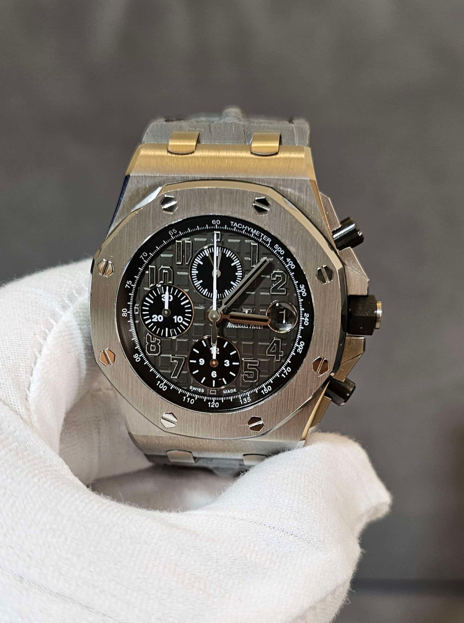 Audemars Piguet Royal Oak Offshore Chronograph Elephant - copywatchesdubai.com