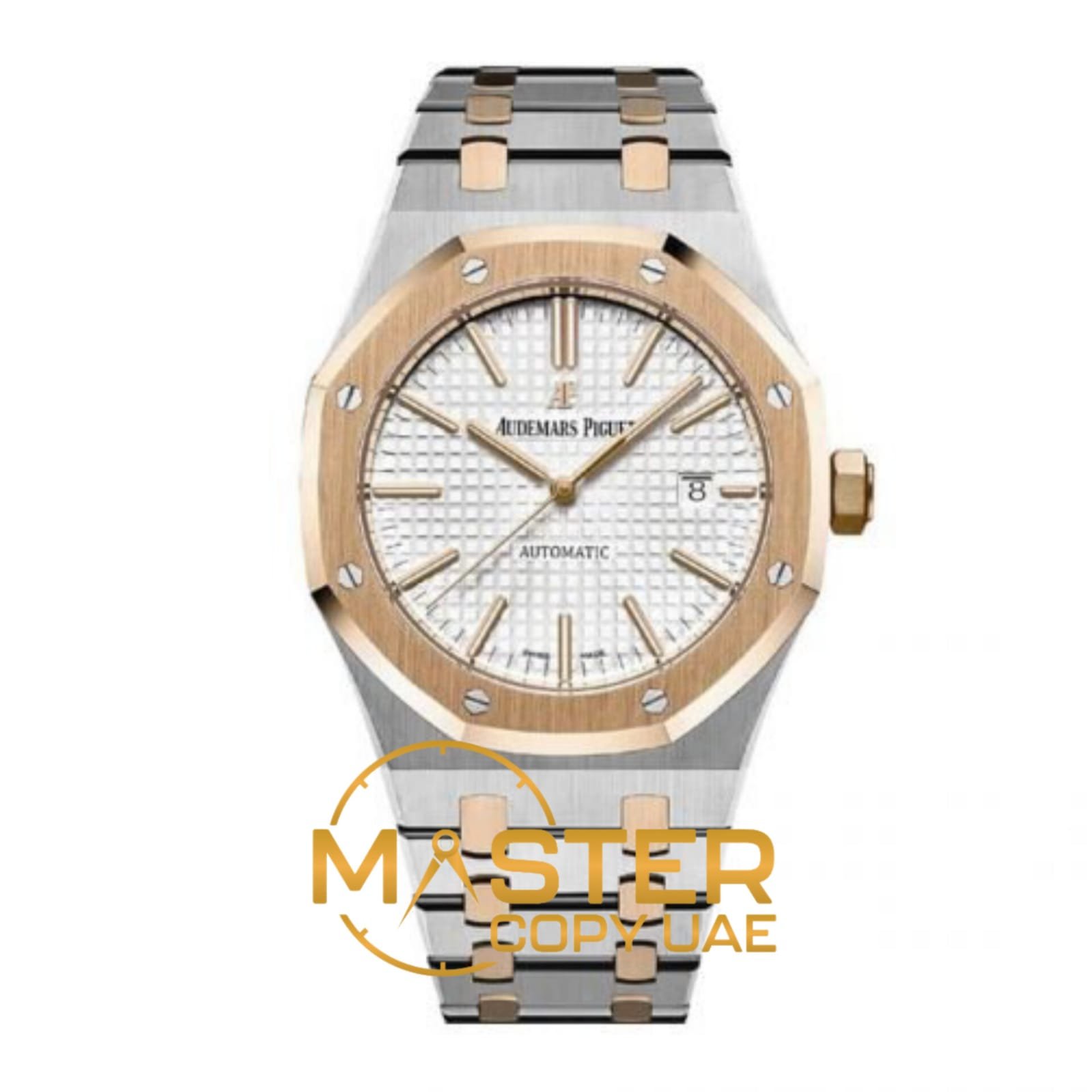Audemars Piguet Royal Oak Selfwinding Two Tone 41 mm, White - copywatchesdubai.com