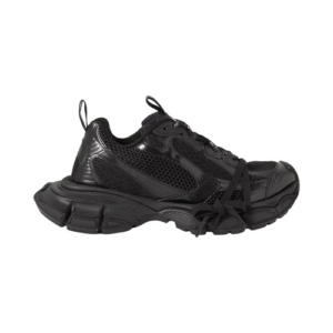 BALENCIAGA 3XL Distressed Mesh and Rubber Sneakers