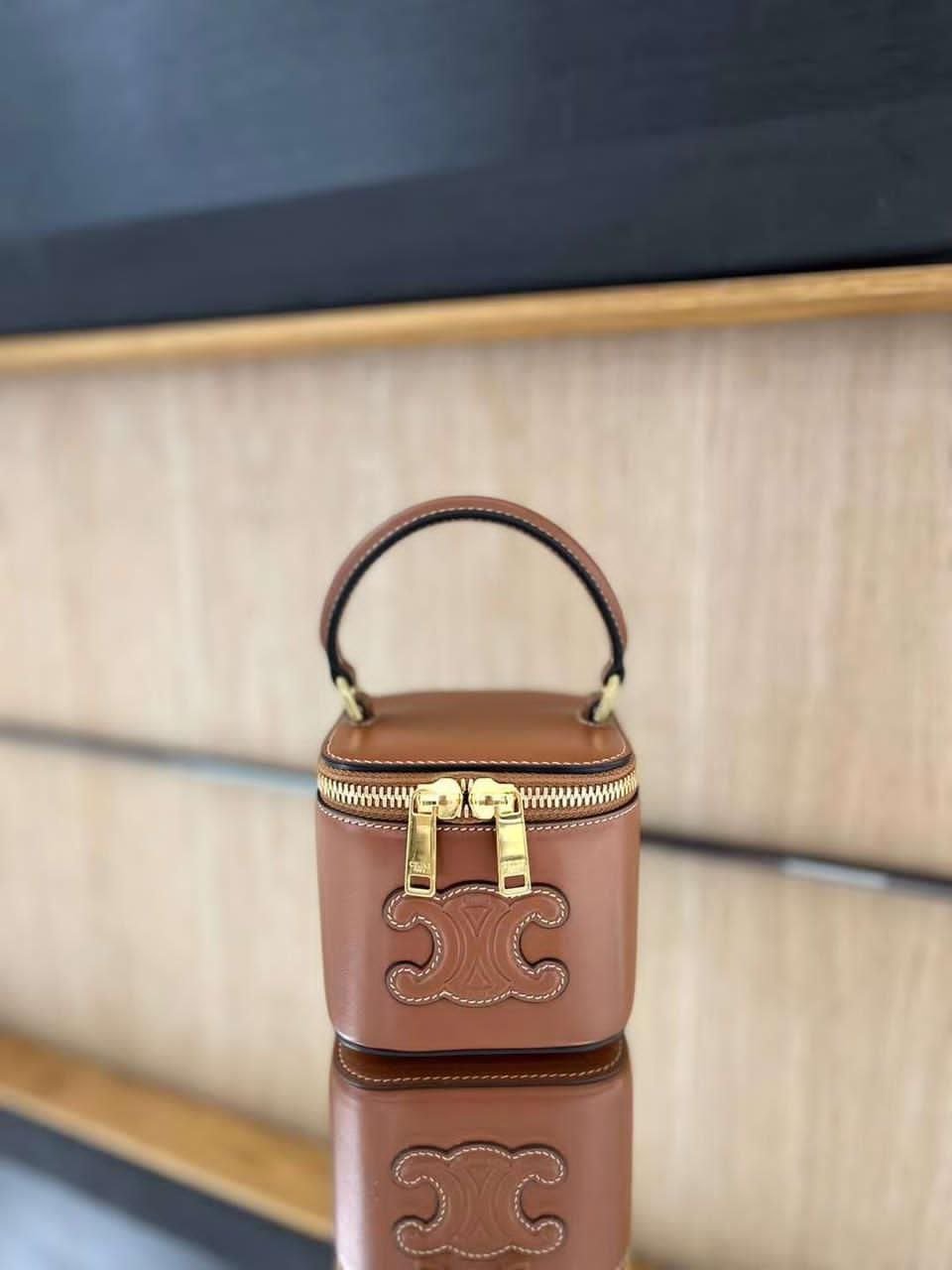 Celine Mini Vanity Case – Luxurious Leather Crossbody Bag | Premium Designer Handbag