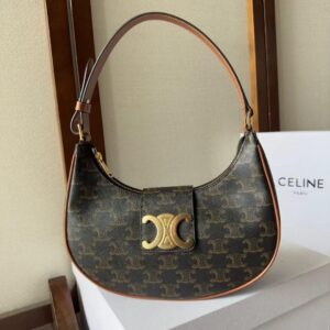 Céline Triomphe Canvas Shoulder Bag – Iconic Luxury Handbag