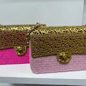 CHANEL Metal Tweed Handbag – Luxury Tweed & Metallic Accents | Signature CC Hardware