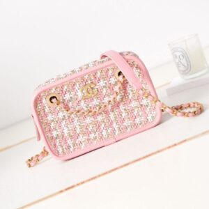 CHANEL Small Camera Case – Quilted Lambskin Crossbody Bag | Luxury Designer Handbag