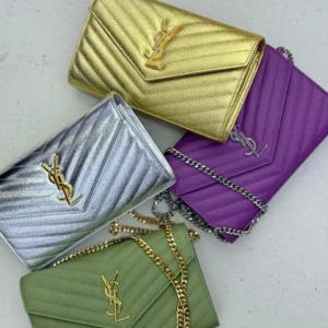 Design Black Envelope Chain Shoulder Bag - Dubai Fashion LUX