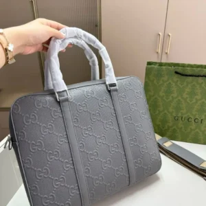 Design GG Briefcase Bag Black - Dubai Fashion LUX