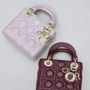 Design Lambskin Cannage Small Lady - Dubai Fashion LUX