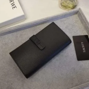 Design Large Leather Vertical Wallet - Dubai Fashion LUX