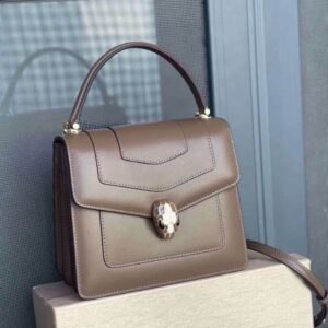 Design Leather Serpenti Forever Handle Bag - Dubai Fashion LUX