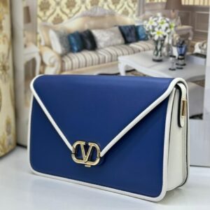 Design Letter Shoulder Bag Leather Worker/Ivory - Dubai Fashion LUX
