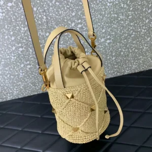 Design Roman Stud Bucket Bag - Dubai Fashion LUX