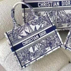 Design Small Book Blue Tote Bag - Dubai Fashion LUX