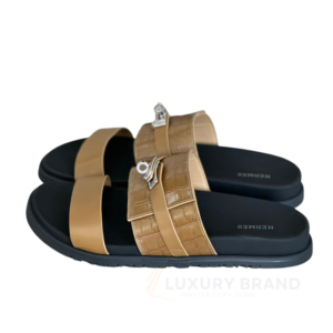 HERMES Jackson Sandals – Suede Goatskin Luxury Summer Footwear