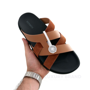 HERMES Synthetic Leather Slippers – Super Master Quality | Premium Comfort