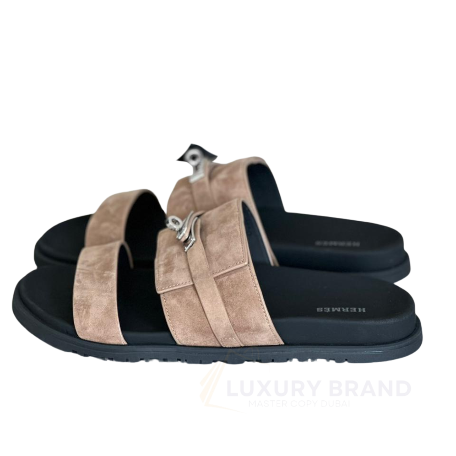 HERMES Velvet Embroidered Mules Sandals – Luxury Designer Footwear