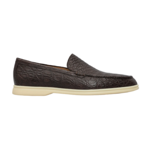 Loro Piana Summer Walk Loafer Caiman Leather