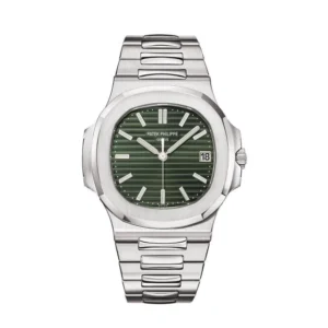 Patek Philippe - 5711 / 1A-014 Nautilus 5711 Stainless Steel Green - copywatchesdubai.com