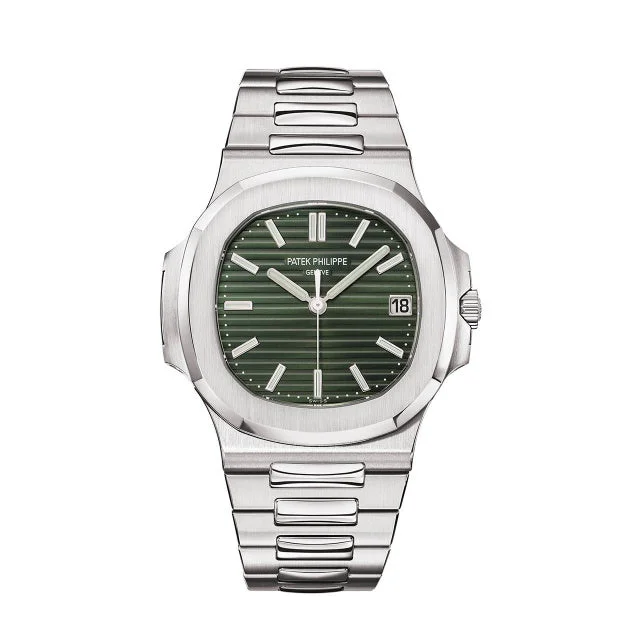 Patek Philippe - 5711 / 1A-014 Nautilus 5711 Stainless Steel Green - copywatchesdubai.com