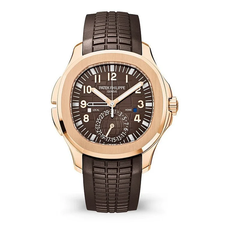 PATEK PHILIPPE Aquanaut Travel Time 5164R-001 - copywatchesdubai.com