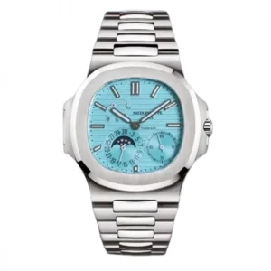 PATEK PHILIPPE & TIFFANY Patek Philippe Nautilus Power Reserve & Moon 5712G/1A-001 - copywatchesdubai.com
