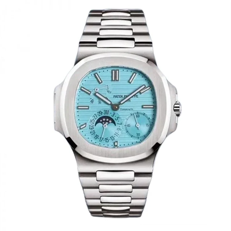 PATEK PHILIPPE & TIFFANY Patek Philippe Nautilus Power Reserve & Moon 5712G/1A-001 - copywatchesdubai.com