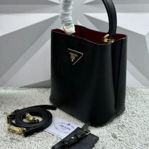 Prada Saffiano Leather Handle Bag – Luxury Designer Handbag