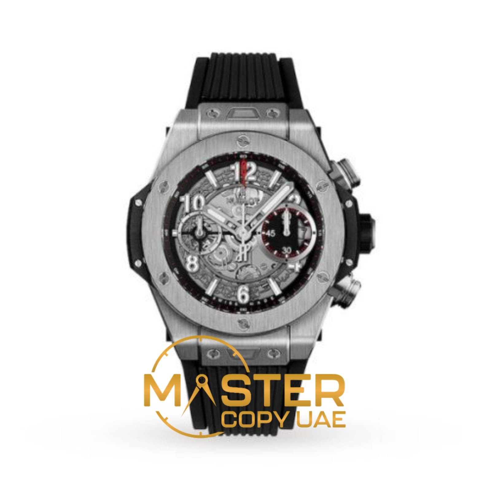 Replica Hublot Big Bang Men Automatic Grey Rubber Watch 441.NX.1170.RX - copywatchesdubai.com