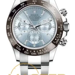 Rolex Cosmograph Daytona Random Ice Blue 11P Diamond 116506A - copywatchesdubai.com