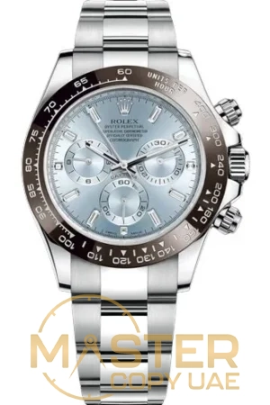 Rolex Cosmograph Daytona Random Ice Blue 11P Diamond 116506A - copywatchesdubai.com