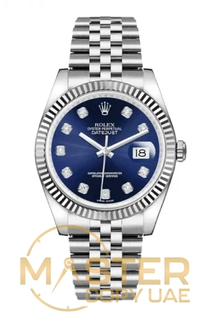 Rolex Datejust 116234G Blue - copywatchesdubai.com