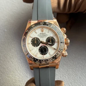 Rolex Daytona Cosmograph Daytona OysterFlex Rose Gold Meteorite Dial - copywatchesdubai.com