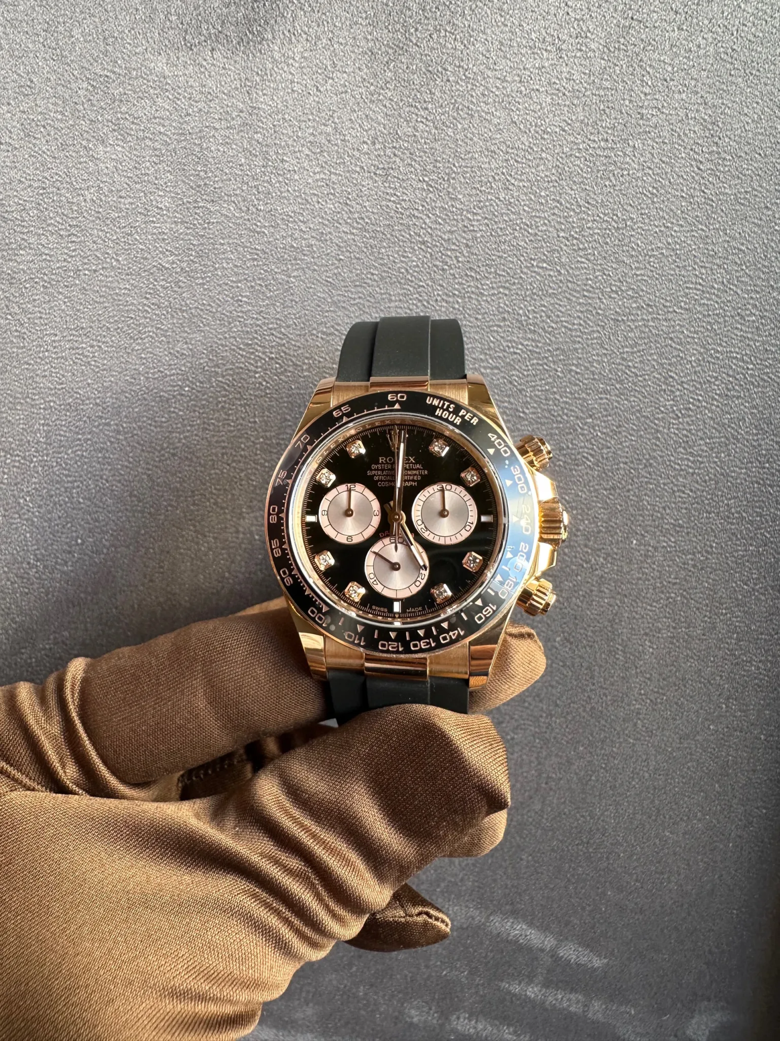 Rolex Daytona NEW 2024 Daytona BLACK DIAMOND DIAL - copywatchesdubai.com