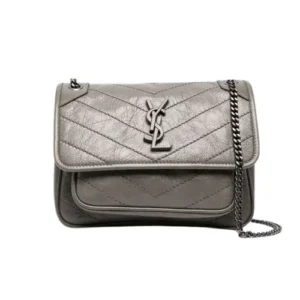 Saint Laurent Niki Medium Leather Shoulder Bag