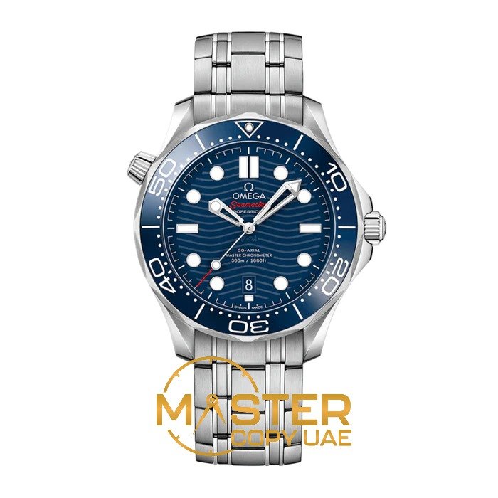 Seamaster Diver 300m Stainless Steel Blue Dial - copywatchesdubai.com