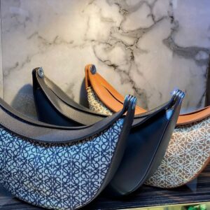 Small LOEWE Luna Bag – Super Master Quality Calfskin | Luxury Mini Crescent Bag
