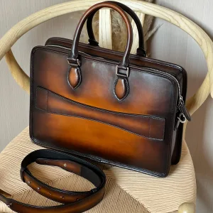 Berluti laptop bag