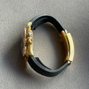 126538TBR Yellow Gold Turquoise Stone Dial Diamond Bezel Oysterflex (2025)