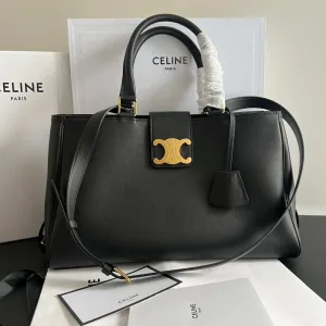 Celine Medium Appoline bag black supple calfskin