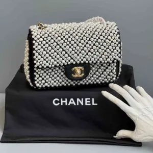 Chanel 19S Pearl Mini Flap Bag