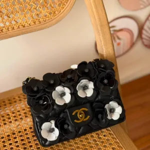 Chanel Camellia Flap Bag