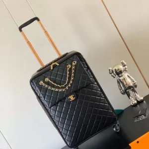 Chanel Leather Suitcase